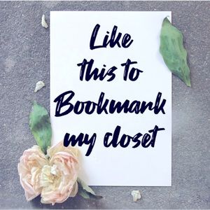 BOOKMARK to Find my closet